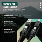 UniCharge Oplaadkabel Remodius
