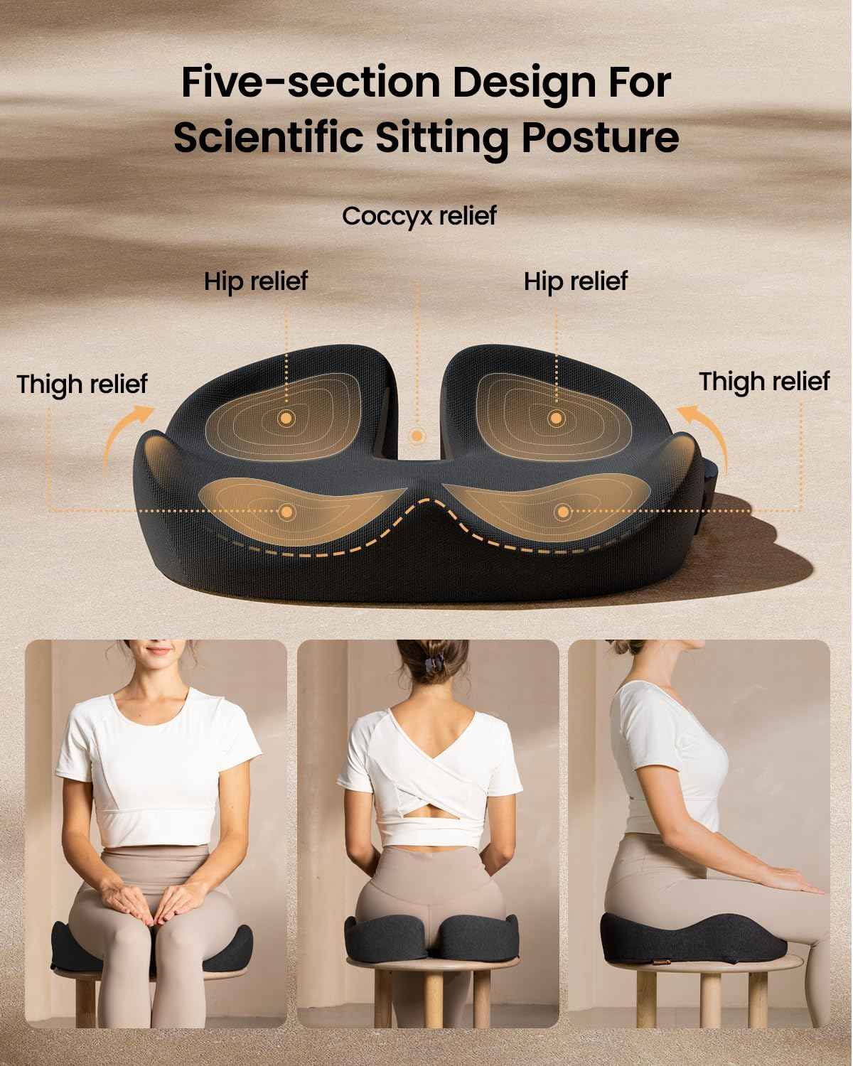 Ergonomische Zitkussen