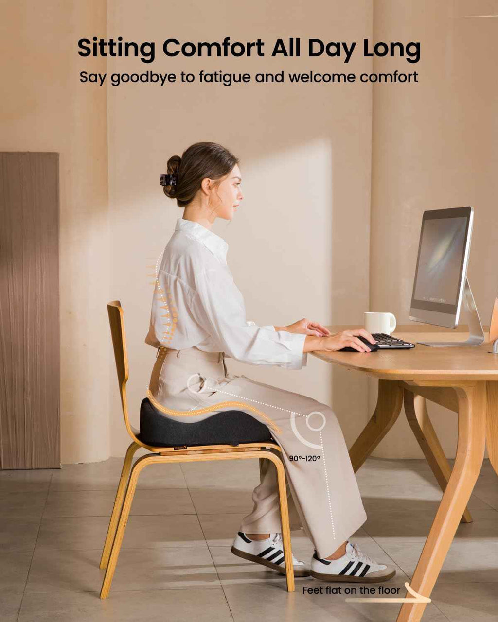 Ergonomische Zitkussen