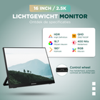 Portable Monitor 16 inch Remodius