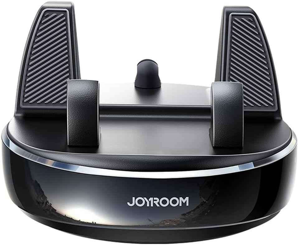 Joyroom JR-ZS330 Auto Telefoon Houder Zelfklevende Dashboard Mount Telefoon Stand, Donker Zwart