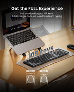 Opvouwbaar Toetsenbord, Muis en Laptop Stand Set Remodius