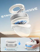 Lamicall Magnetische Telefoonhouder Auto voor MagSafe - [TOP Vacuüm Zuignap & 24X Magnete] Magnetisme Houder Auto Telefoonhouder, 360° Draaibare KFZ Houder voor iPhone 17 16 15 14 Pro Max Syveron