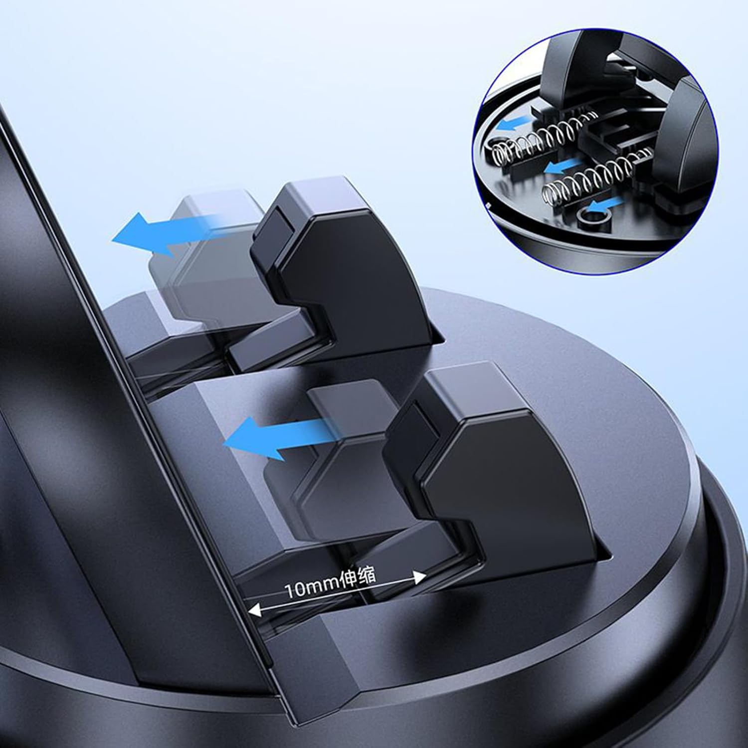 360° rotatie auto laptop - stabiele smartphone voor dashboard met krachtige zuignap voor navigatie, handsfree bellen, bediening Syveron
