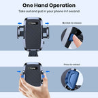 Miracase Universal Car Phone Holder [Powerful Suction Cup] Phone Holder Car for Dashboard Windshield [Double Metal Hook] Mobile Holder for Car Air Vent Car Mobile Holder for All 4.0-7.2" Smartphone