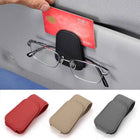 Universal Car Auto Sun Visor Glasses Box Sunglasses Clip Card Ticket Holder Stand Fastener Pen Case Eyeglasses Car Accessories