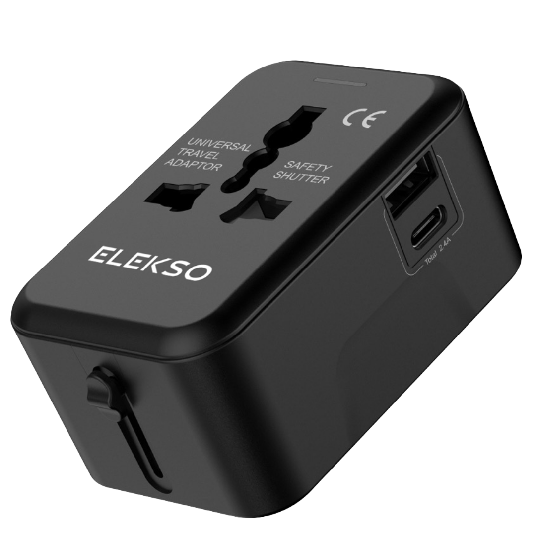 Elekso® 1A1C Wereldstekker