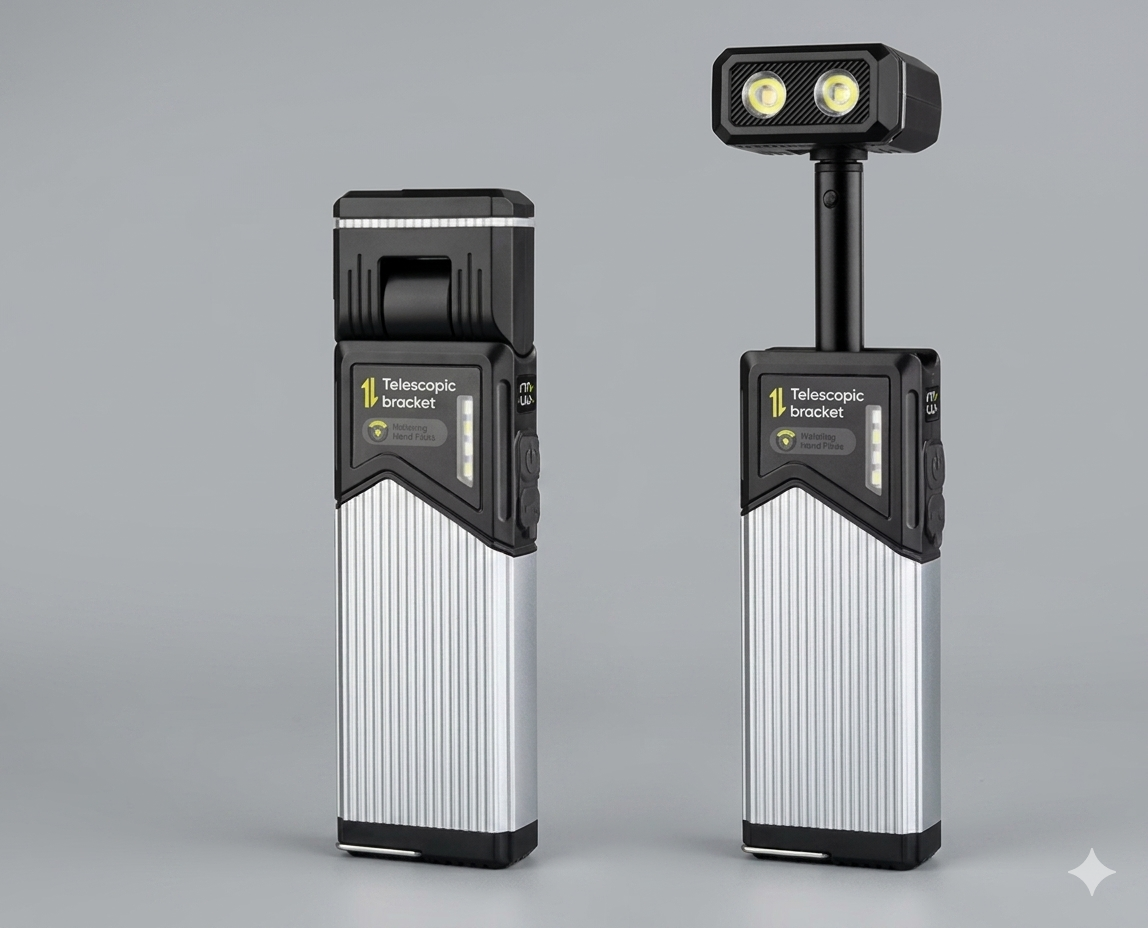 Telescopische Multifunctionele LED Werklamp &amp; Campinglamp My Store