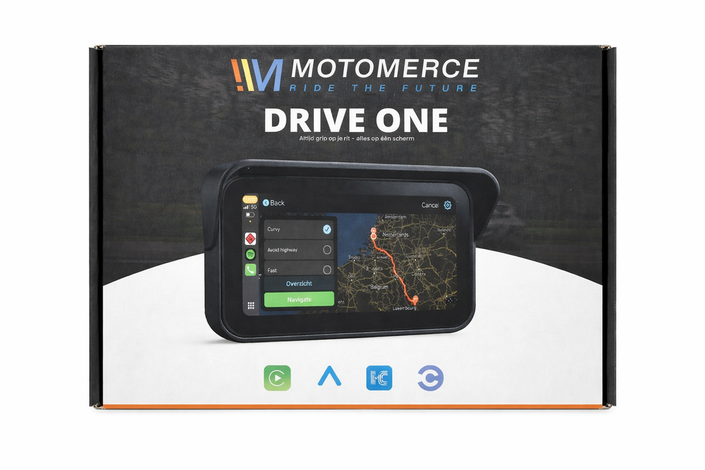 MotoMerce Fusion Drive 6.25” Motor Multimediasysteem – CarPlay / Android Auto MotoMerce
