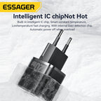 Essager 20W GaN USB Type C Charger PD Fast Charge Phone QC 3.0 Quick Chargers For iPhone 14 13 12 11 Pro Max Mini iPad Charging ESSAGER Official Store