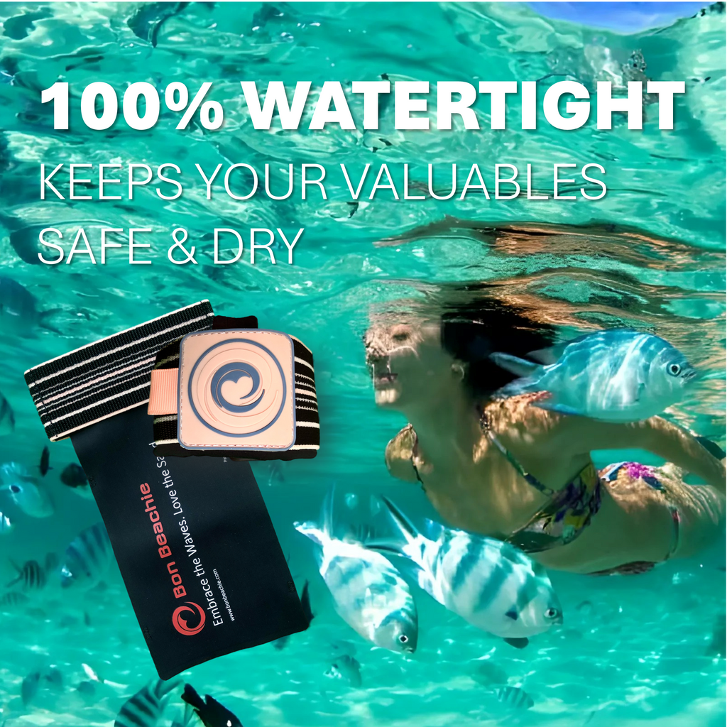 The Watertight Wristband Phone Pouch - Limited introductory offer: $9.95/unit (min 10 pcs) - stock ready now! Bon Beachie