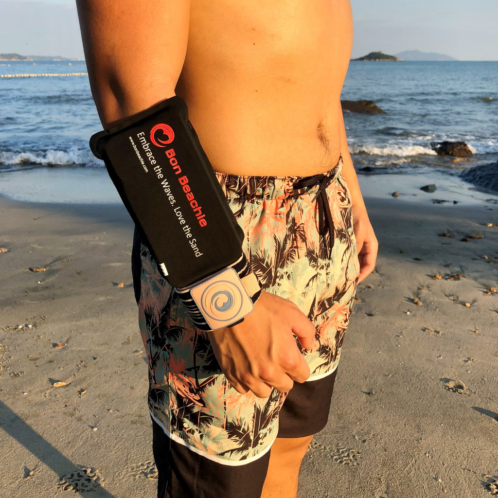 The Watertight Wristband Phone Pouch - Limited introductory offer: $9.95/unit (min 10 pcs) - stock ready now! Bon Beachie