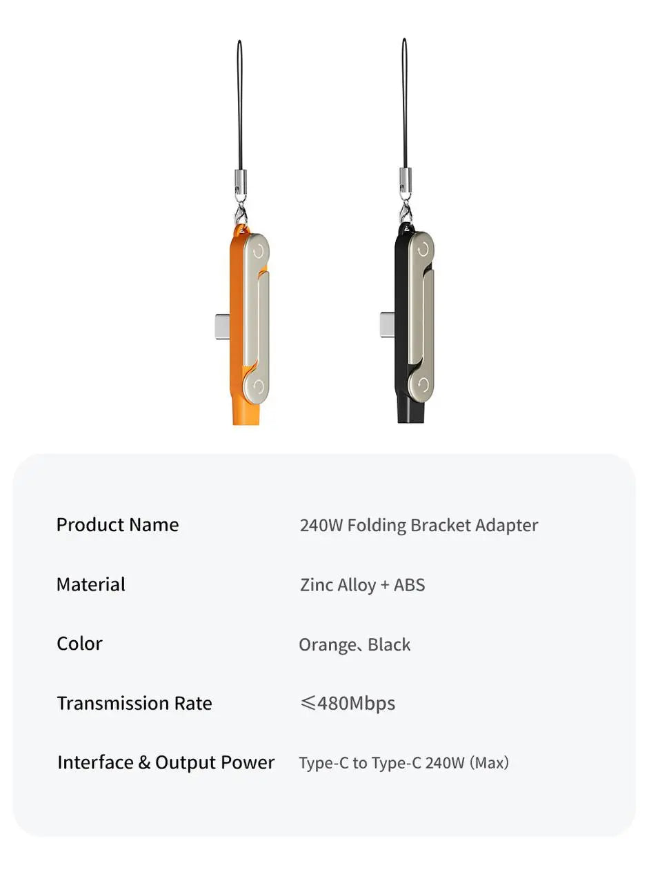 BASEMO Phone Charger 240W Silicone Cable - Syveron