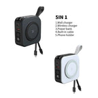 Powerbank 5-in-1 - Jouw Ultieme Oplaadoplossing voor Onderweg