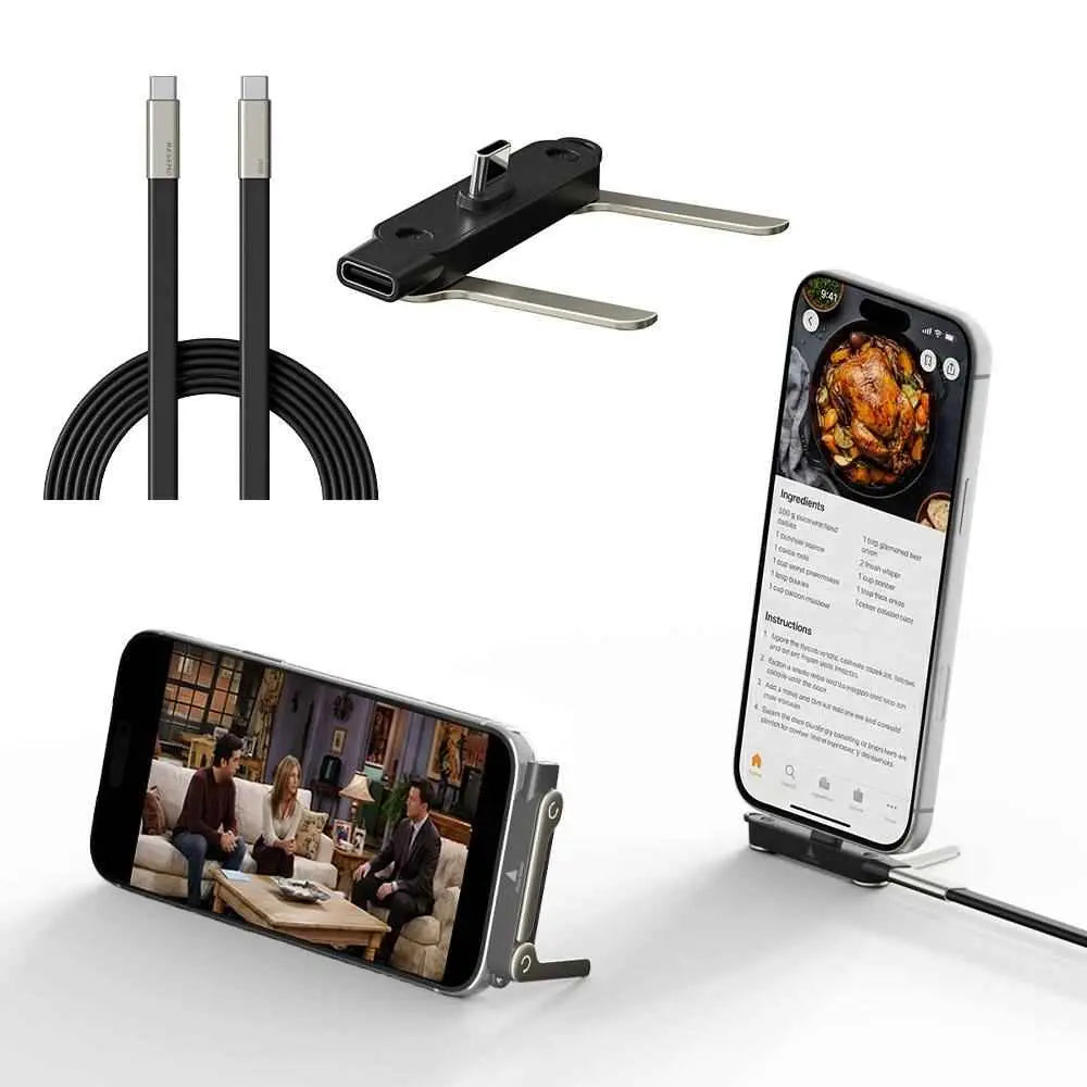 BASEMO Phone Charger 240W Silicone Cable