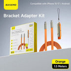 BASEMO Phone Charger 240W Silicone Cable